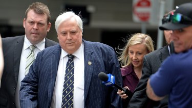 Clive Palmer was the biggest gainer on this year's rich list.
