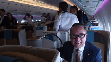 Qantas CEO Alan Joyce wants company tax cuts.