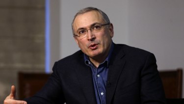 Mikhail Khodorkovsky: an opposition voice who was forced to accept exile in return for his freedom.