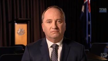 Deputy PM Joyce said the breakdown of his marriage was one of the "greatest failures" in his life on ABC's 7:30 program.