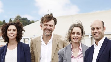 DC Power Co founders Monique Conheady, Nic Frances Gilley, Emma Jenkin and Nick Brass