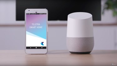 Control your Telstra smart home with the app, or a smart speaker.