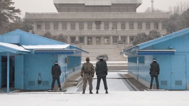 The Joint Security Area was created in 1953 as a neutral area inside the Demilitarised Zone.