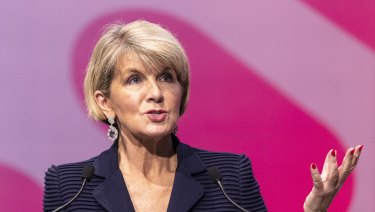 Minister for Foreign Affairs Julie Bishop 