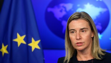 European Union foreign policy chief Federica Mogherini.