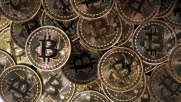 Bitcoin has jumped 70 per cent in a month.