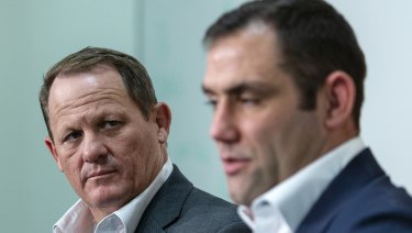 Hot seat: Kevin Walters faces life without Cameron Smith.