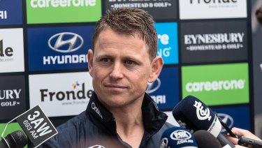 Carlton coach Brendon Bolton is drawing on his club's historic rivalry with Essendon as the Blues attempt to notch their first win for the season.