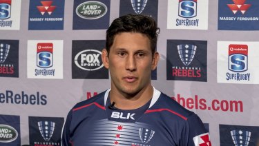 Timely: Adam Coleman returns for the Rebels this weekend.