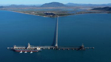 Abbot Point on the Queensland coast.