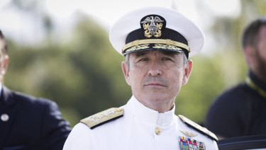 Admiral Harry Harris's ambassador posting has been switched at the last minute.