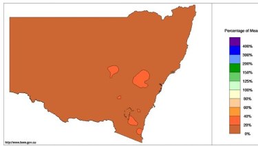 NSW has had a very dry start to 2019, extending the state's severe drought in many regions.