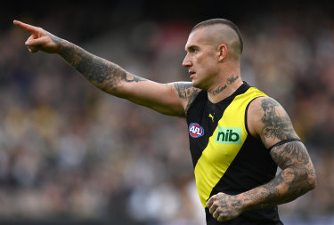 Heading to the MCG? The Tigers hope Dustin Martin overcomes illness to face Carlton on Thursday night.