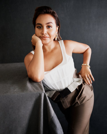 Jessica Mauboy in Marie Claire