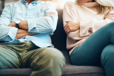 “A lot of people are almost in denial, they don’t want to admit [that they’ve fallen out of love],” says Dr Rowan Burckhardt, director of The Sydney Couples Counselling Centre.