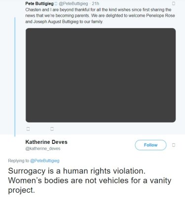 Deleted tweets from the account of Liberal candidate for Warringah, Katherine Deves.