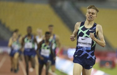 Stewart McSweyn, an emerging star in world athletics, has qualified for the 1500 metre, 5000 metre and 10,000 metre events in Tokyo.