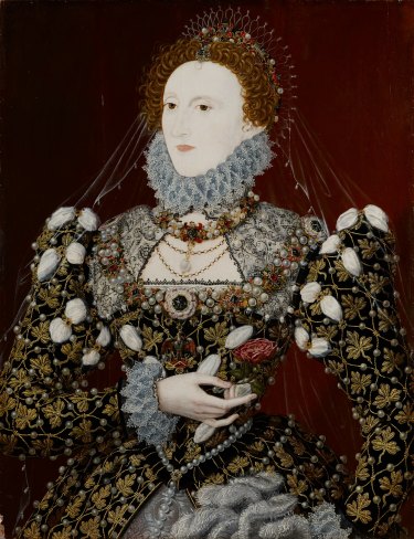Nicholas Hilliards Queen Elizabeth 1 (um 1575)