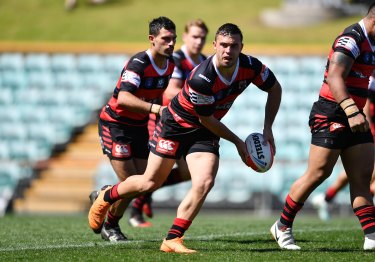 Bradley Deitz playing for North Sydney Bears in the NSW Cup in 2019.