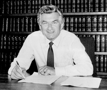 hawke bob young letters old dying moving letter girl wrote minister australians prime gulf rubbish worried everything war local were