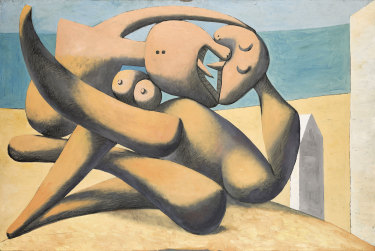 Pablo Picasso’s Figures by the Sea.