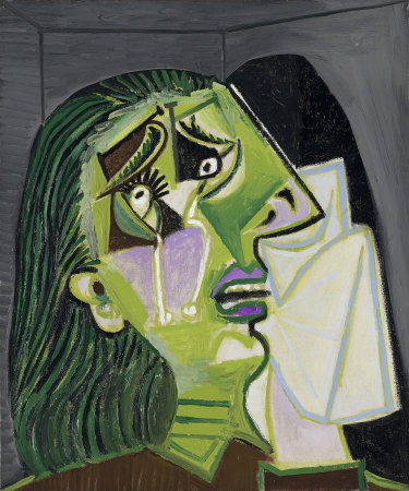 Pablo Picasso’s Weeping Woman.