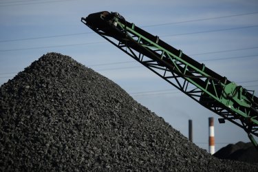 A file picture of coking coal. The Southern Highlands mine proposed to dig 50 million tonnes of coal over 19 years. 