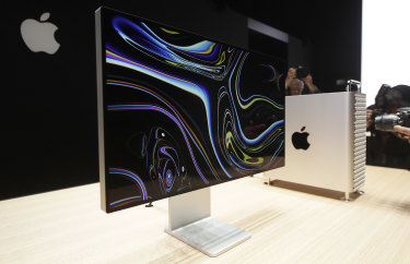 Apple's new Mac Pro with the new Pro Display XDR.