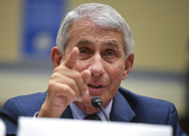 Dr Fauci rejected Trump's claim deaths from COVID-19 had been overblown. 