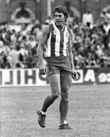 Russell Ebert at North Melbourne in 1979.