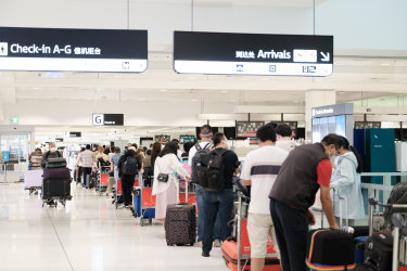 27個國際航班定於週一降落在悉尼機場。