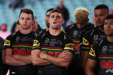 Nathan Cleary was blaming himself for the Panthers' loss.
