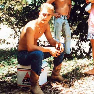 Matthew McConaughey at 18 during his year of “crisis” in Australia, in 1988, which changed the course of his life.