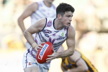 Midfielder Andrew Brayshaw has been instrumental in the Dockers’ rise this season.