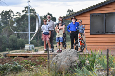 Moora Moora members, from left,  William Cody, Peter Cock, Chelsea McNab, Pepa McOliver, Bob Rich and Ari McOliver. 