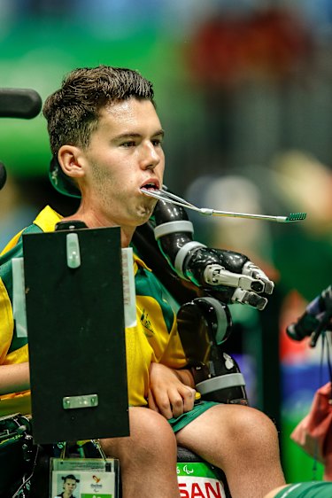 Daniel Michel will play for bronze tomorrow. 