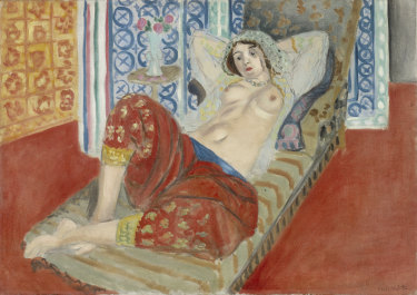 Henri Matisse’s ‘Odalisque with red culottes’ (Odalisque à la culotte rouge)′ 1921, was the first painting  of his bought by the French state.