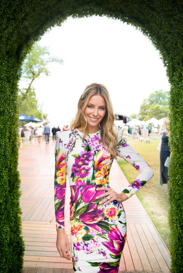 Bye for now ... Jennifer Hawkins has downed tools at Myer.