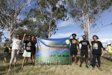 Local Indigenous people are among those objecting to Santosâ€™s Narrabri gas project.