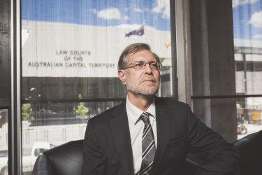 Jon White has stepped down after 10 years as director of the ACT Department of Public Prosecutions
