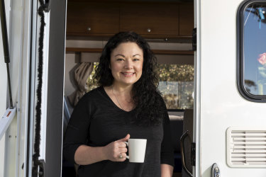 Faith Davey has earned more than $50,000 hiring out her motorhome in the past 16 months.