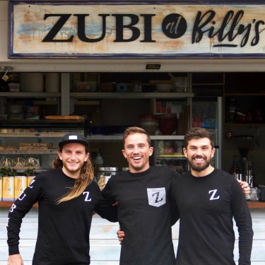 Barista brothers: Alex (32), Sam(29)and Nick(25) Todman, all baristas on Sydney's Northern Beaches.