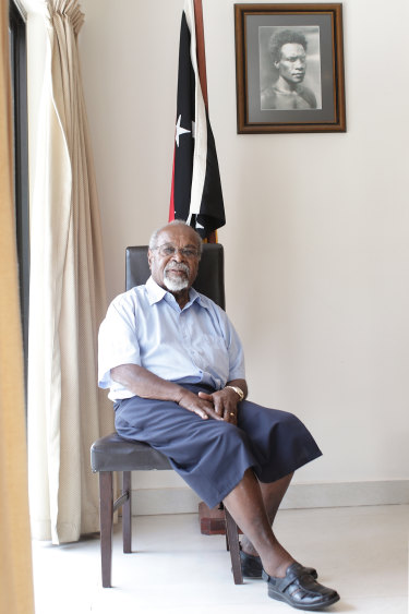 Sir Michael Somare in 2011.