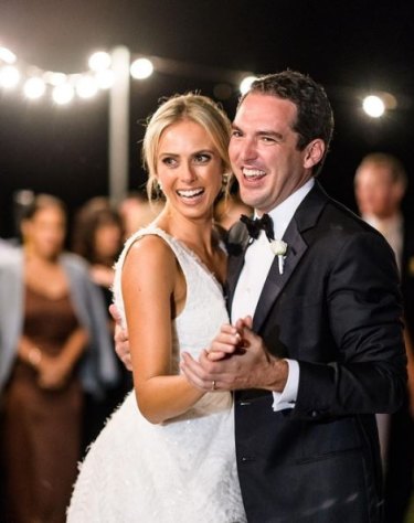 A day after they tied the knot, Stefanovic shared a picture dancing with Jeffreys. The candid picture was simply captioned, My beautiful wife. 
