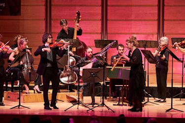 Shunske Sato and Australian Brandenburg Orchestra play The Bachs.