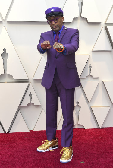 Spike Lee on the red carpet at the 91st Academy Awards.