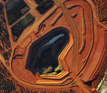 Lynas' Mount Weld rare earths mine in Western Australia.