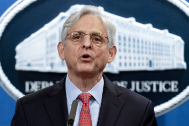 Attorney-General Merrick Garland.