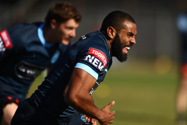 Josh Addo-Carr will be looking to score his first Origin try at Suncorp.