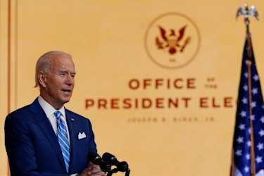 Joe Biden is setting up his team despite Donald Trump's refusal to publicly concede.